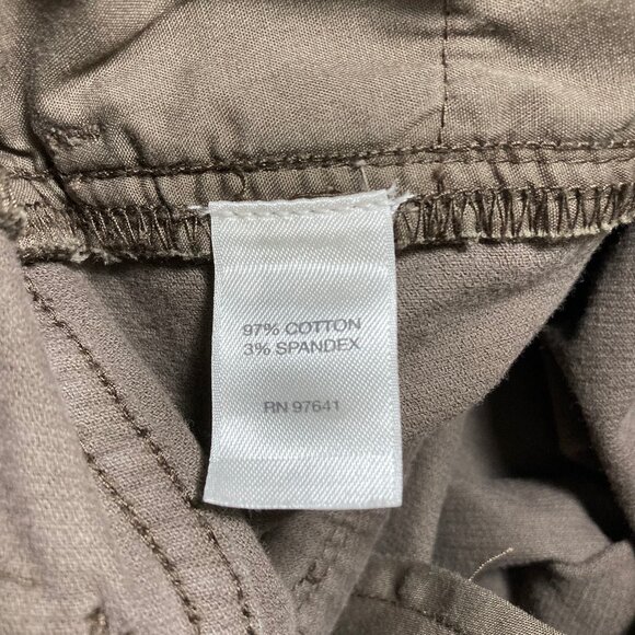 J. Jill Pants 14T Rich Brown Mid-Rise Soft Corduroy 5 Pocket Zipper Belt Loops - Picture 7 of 11